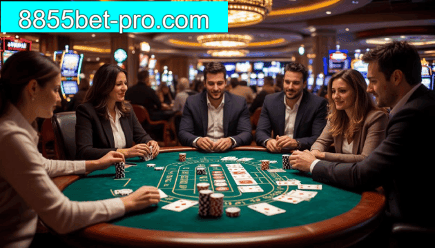 Tela inicial do app 8855bet com catálogo de jogos e eventos