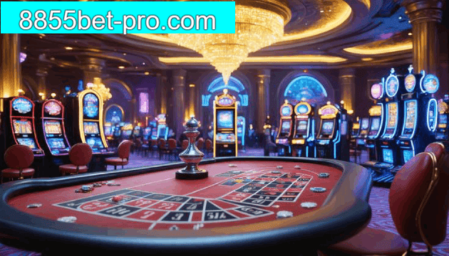 Interface do catálogo de jogos online 8855bet com categorias puzzles e party games